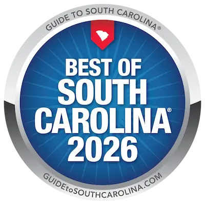 Best of South Carolina 2026 Winner badge - Spartan Academy MMA, Columbia SC